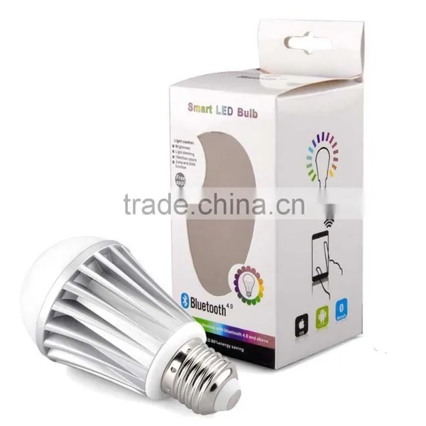 E27 Music Alarm Group Smart LED Light Bulb Lamp RGB APP Remote Multi-Color photo-3