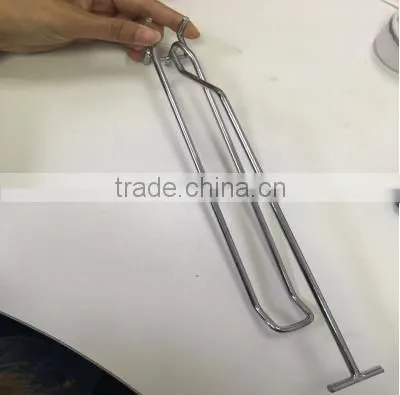 Wire Display Hanging Hooks With Price Tag 3 Line Power Pegboard Hook photo-5