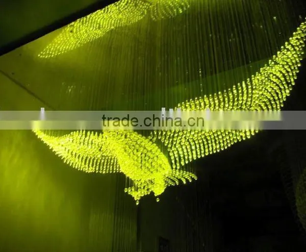 Optical Fiber Chandelier Fiber Pendant Lights for Party