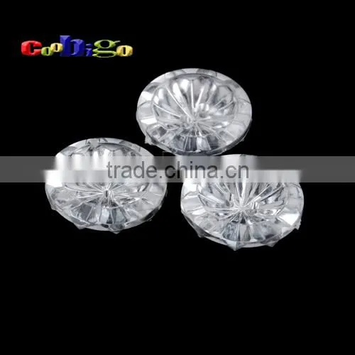 40L(25mm) Acrylic Sewing Rhinestone Rose Round Point Back Button For Apparel #FLN027-40L(06) photo-3