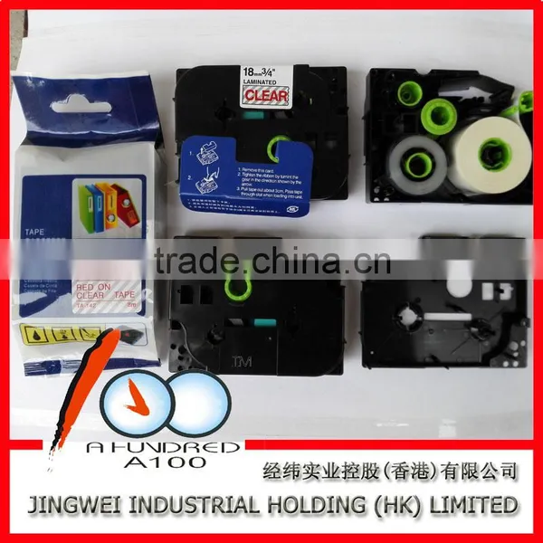 12mm TZe Label Tape Cartridge for Compatible Brother P-touch Label Printer Black on Yellow TZe-631 photo-3
