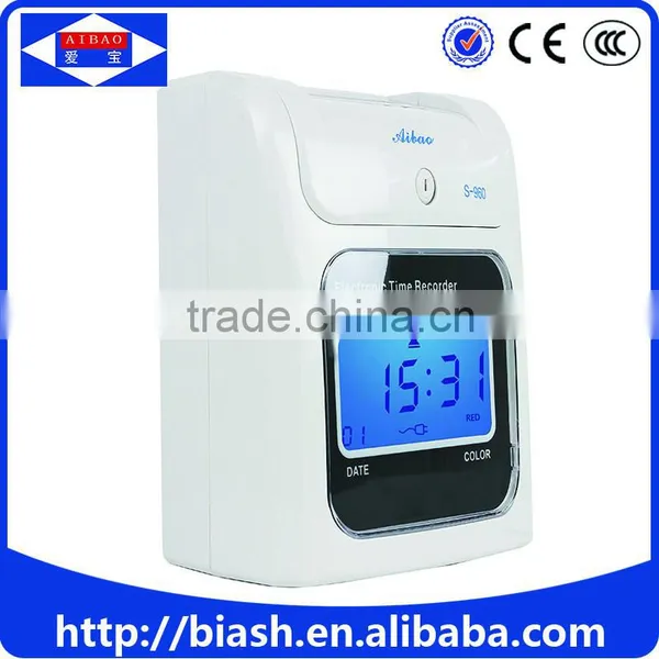 Punch Card Time Recording Attendance Machine photo-4