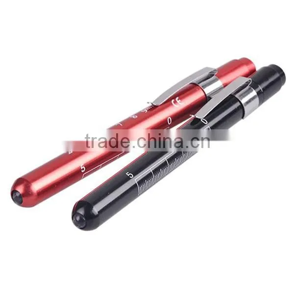 High Quality Aluminum LED Nurse Penlight With Scale photo-3