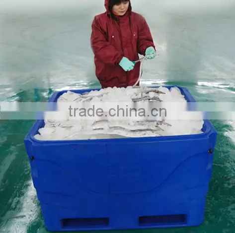 SCC Biggest Size 1000L Large Ice Cooler, Plastic Ice Bin for Fish Transport photo-4