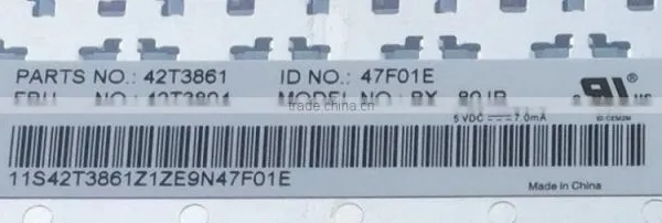 New for Lenovo Thinkpad Sl300 Sl400 Sl400C Sl500 Sl500C JA JP Keyboard 42T3861 photo-4