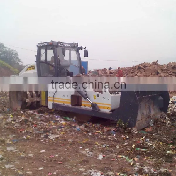 The Atmosphere And Beautiful Appearance OF Hydraulic Landfill Compactor For Sale photo-2