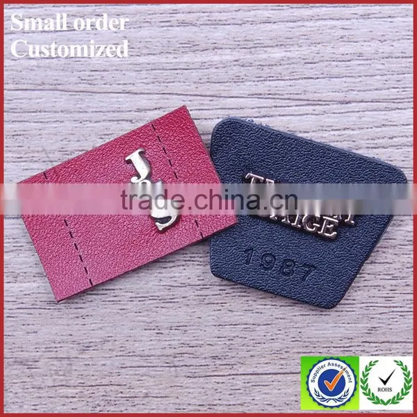 Custom Black Jean Leather Jacket Patches photo-2