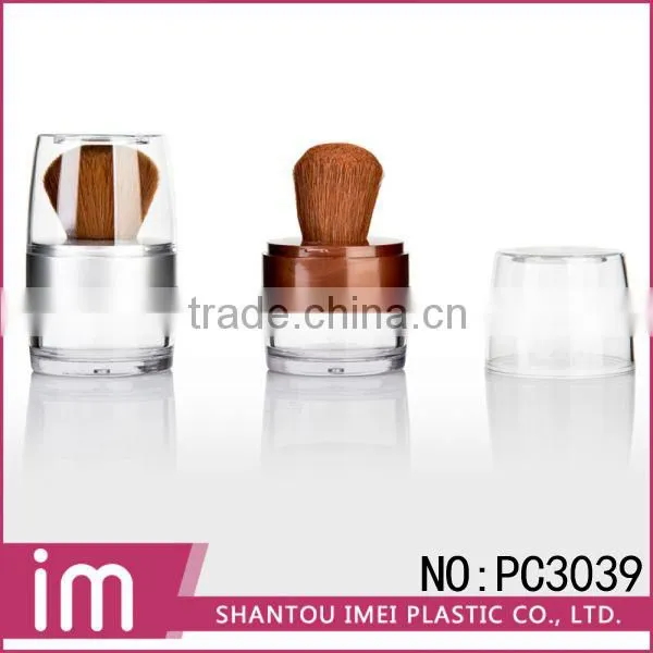 best for cosmetic jar compact case loose powder brush
