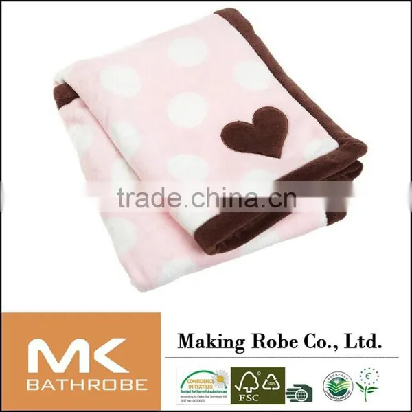 2015 Winter Hot Sale 100% Polyester Baby Blankets photo-3
