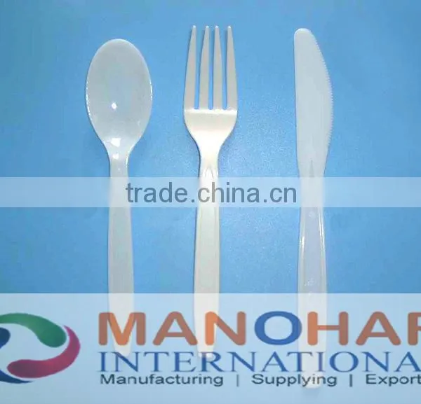 PS Disposable Plastic Spoon / Fork / Knife / Drinking Straw photo-5