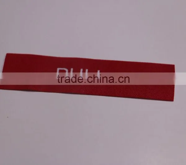 2016 Hot Sales Centerfold High Density Garment Woven Label For Clothing photo-6