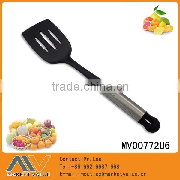 HOT SALE HIGH QUALITY NYLON KITCHEN SLOTTED SPOON WITH S.S HANDLE photo-6