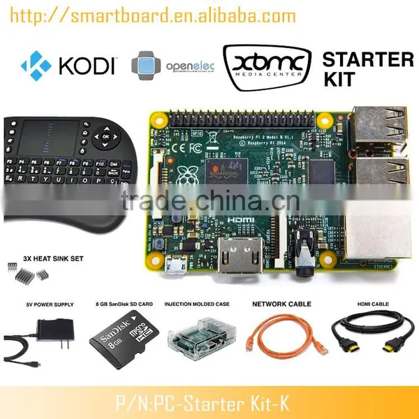 Original Raspberry Pi 3 Model B Starter Kit With Kodi