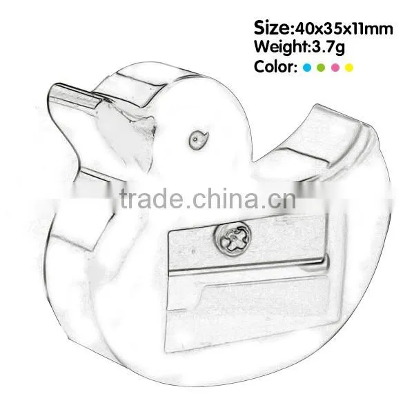 Plastic Duck Sharpeners for Schools With One Hole photo-3