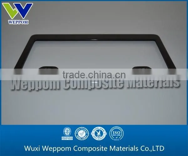 Welcome Custom,Unique CFRP License Plate Frame(1K 3K 6K) photo-2