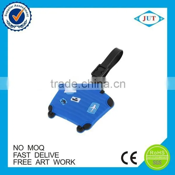 3D Soft Pvc Luggage Tag