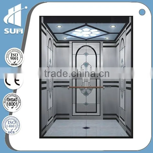 CE Certificate Big Capacity Speed 1.5m/s Building Elevator photo-6