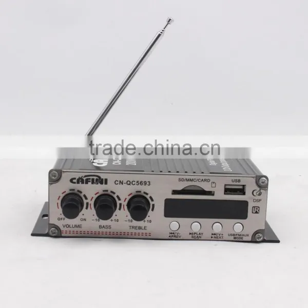 2CH Audio Bluetooth Car Amplifier With USB SD FM photo-2