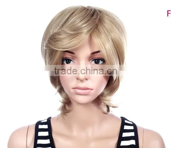 Synthetic Wig Lace u Part Artificial Synthetic Lace Front Wig photo-2