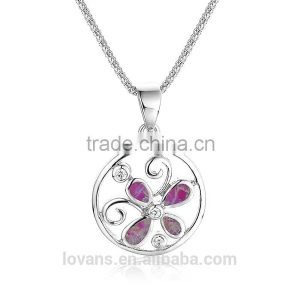 China Imitation Jewellery Making For Bridal Set White Opal Pendant Jewellery