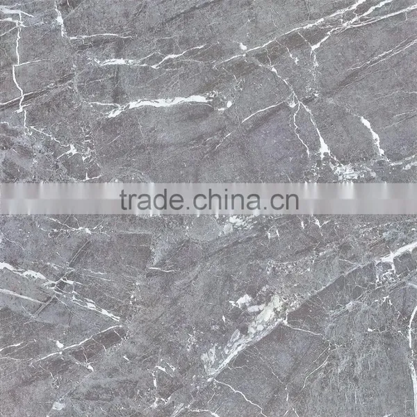Sunny Gray Marble Tile Full Polished Porcelain Glazed Tiles for Perfume Shop Interior Design Cement Tiles Manufacturing Machines