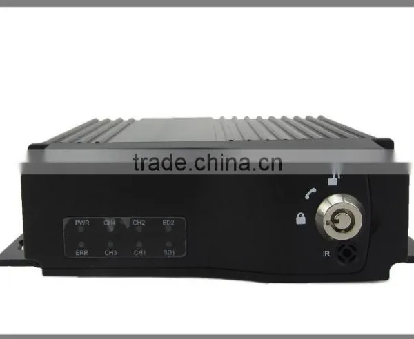 4G GPS MOBILE VEHICLE DVR H.264 BUS VEHICLE DVR WITH SD CARD RECORDING photo-4