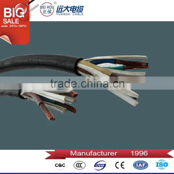 Factory Supply Copper Conductor PVC Insulated Non Sheathed Control Cable PVC Flexible Cable photo-6