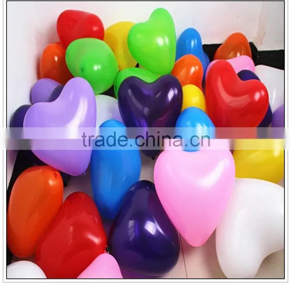 Colorful Heart Shape Latex Helium Balloon of Party Supplies photo-4