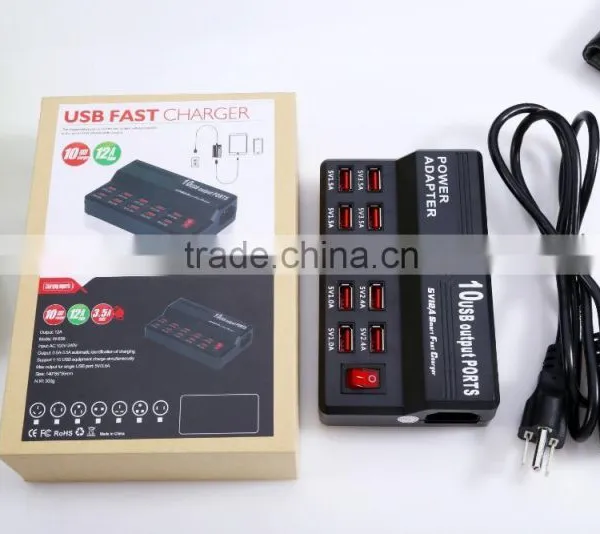 Factory Supplier Combo USB 2.0 High Speed 10 Ports HUB For Laptop PC/ 10 Ports Usb 2.0 Hub for Multi Usb Device photo-4