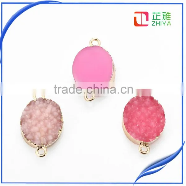 2016 Hot Sale Resin Druzy Pendant Wholesale Druzy Jewelry photo-3