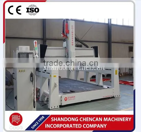 3 axis polyurethane foam cutting cnc machine for float
