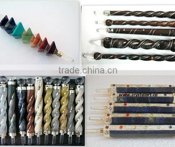 Gemstone Healing Wands