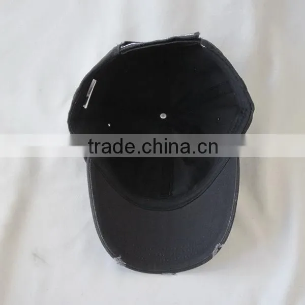 High Quantity Promotional Black Baseball Cap photo-6