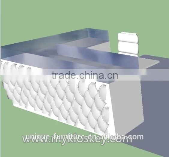 Beauty Salon Reception Desk With Lexury Sofa photo-2