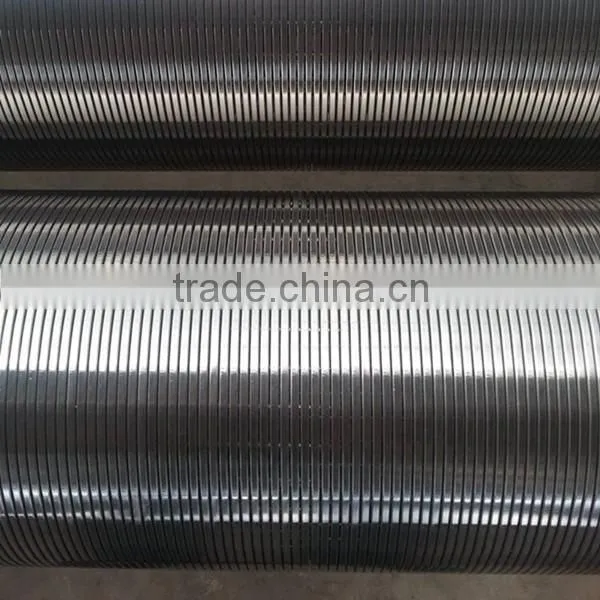 Hot Sale Stainless Steel Continuous Slot Johnson Wedge Wire Wrapped Screen Factory photo-5