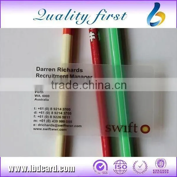 Transparent Frosted / Matte / Glossy PVC Cards photo-4