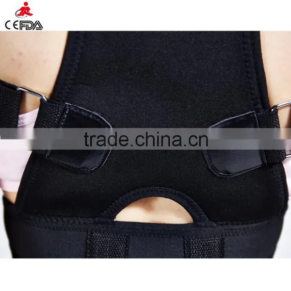Best Selling New Products Double Pull Neoprene Adjustable Lumbar Back Brace Support With Steel photo-6