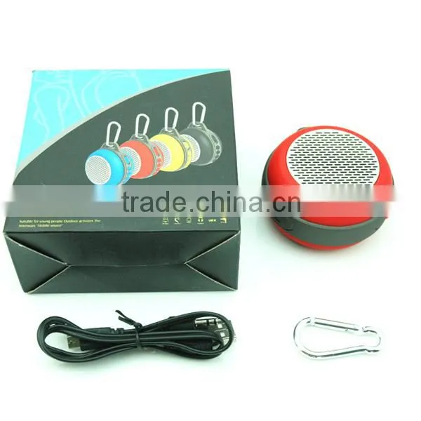 S303 Red Color Portable Bluetooth Speaker for Outdoor Use photo-6