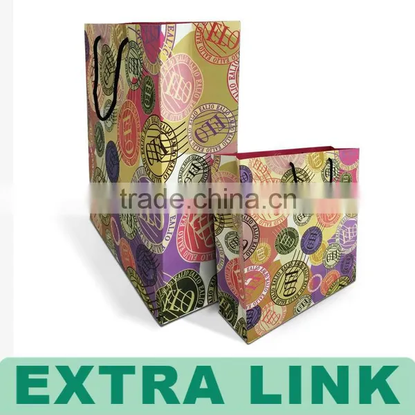 Custom Logo Small Handle Kraft Paper Cement Shopping Promotion Bag For Food photo-4