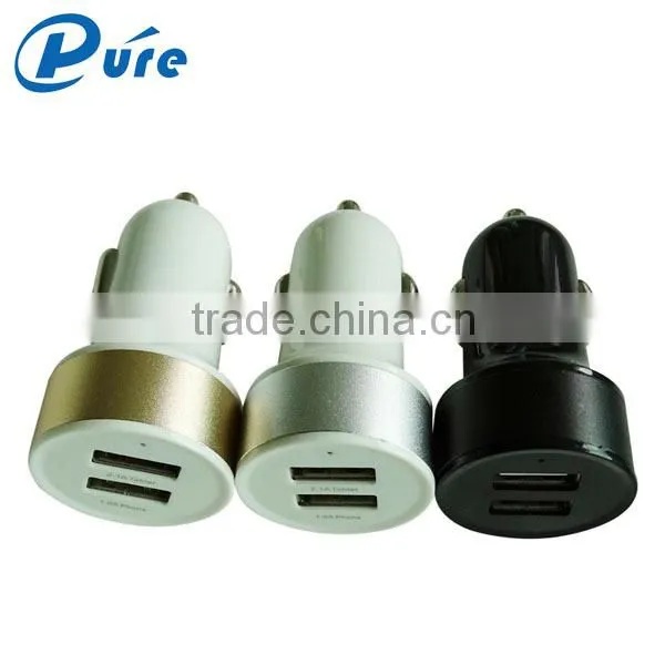 2016 Mini Usb Car Charger Adapter, 2 Port Usb Car Charger With Certifications, 2.1A Dual Usb Car Charger photo-6