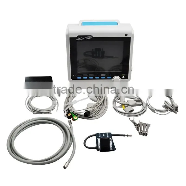 ECG, NIBP, SPO2, PR Multi Parameter Veterinary Patient Monitor for Vet Pet Rechargeable Battery With Thermal Recorder photo-4