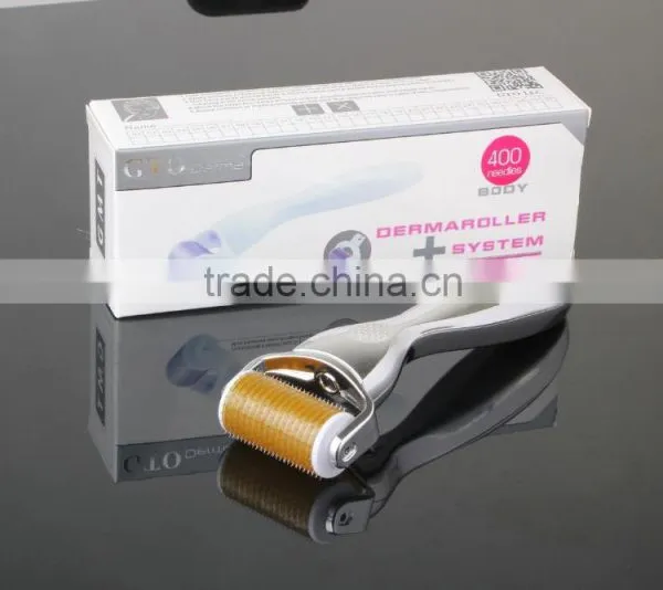 GTO400 Titanium Needles Body Derma Roller With Replaceable Roller Heads photo-6