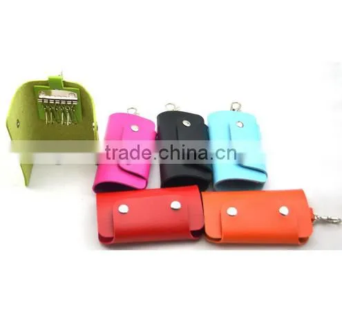 Good Quality Custom Size Funny pu Leather Car Key Holder,key Bag, Car Key Waterproof Bag photo-4