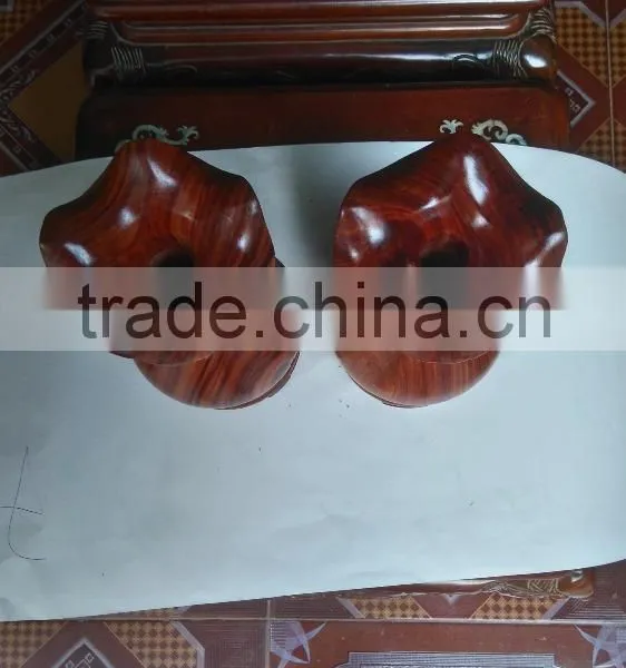 Factory Price Wooden Colors Flower Vase for Home Decoration/ Wood Colored Pot photo-3