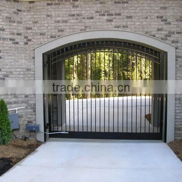 Wrought Iron/galvanized Powder Coated Steel/Iron/ Stainless Steel Gate Ornament Gate photo-4