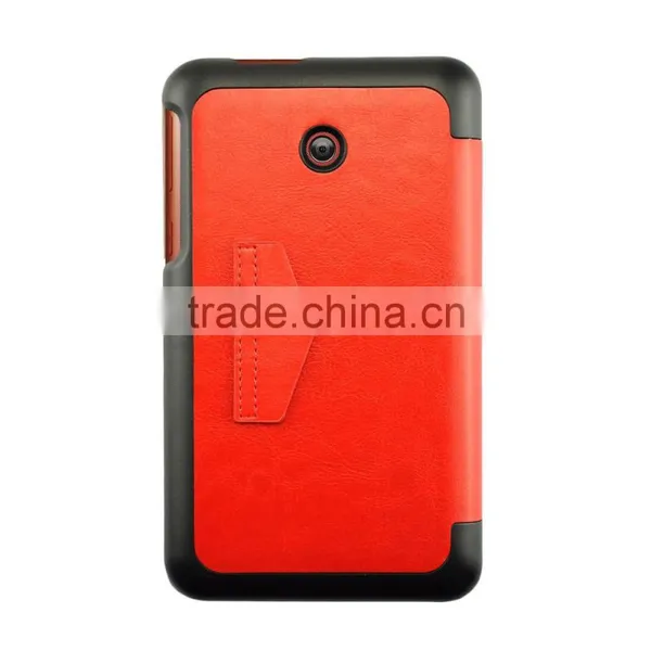 High Quality Leather Case Best Design Leather Phone Case Best Selling Leather Flip Cover Case for Asus FonePad 7 FE170CG Tablet photo-3