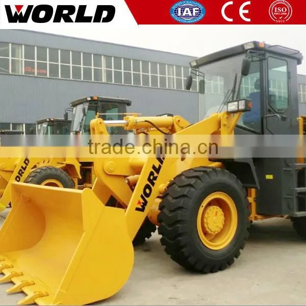 World Brand 3Ton Chinese Mini Small Wheel Loader for Sale