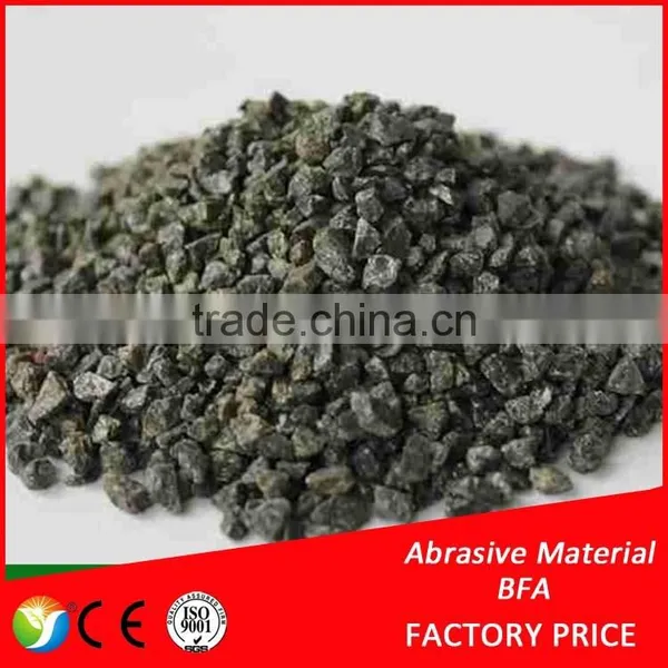Emery Cloth Raw Material Brown / Balck Fused Alumina Corundum for Sale photo-2