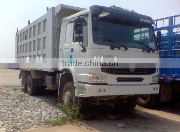 High Quality Euro3 Optional Color Sinotruk Howo Waggon Tremie for Sand and Stone photo-2