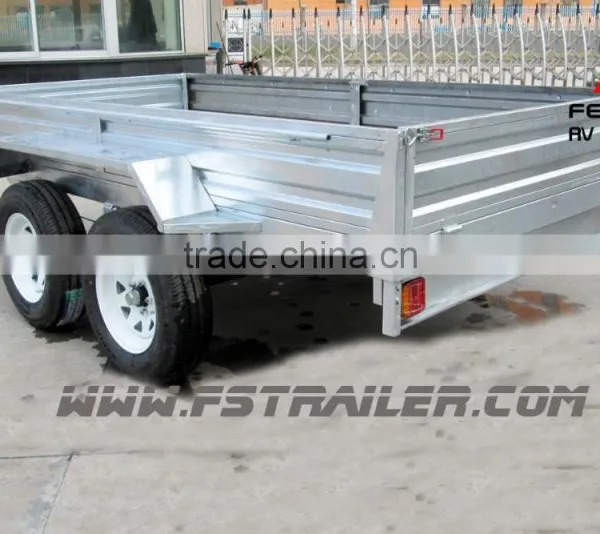 Hot Dip Galvanized Tandam Cage Trailer photo-4